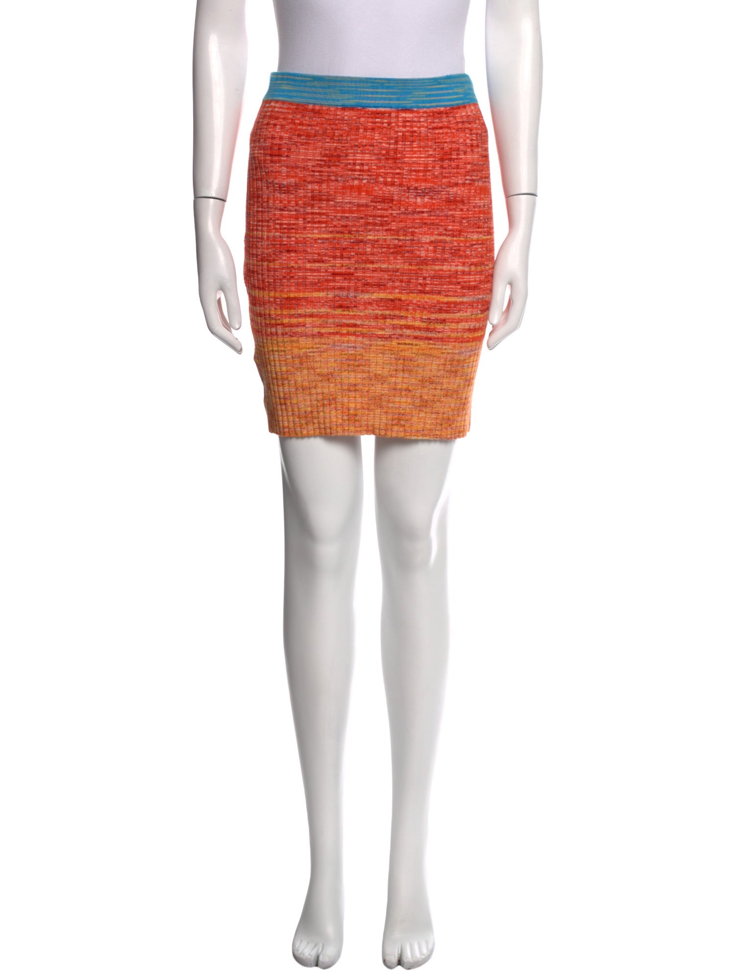 Staud Striped Mini Skirt