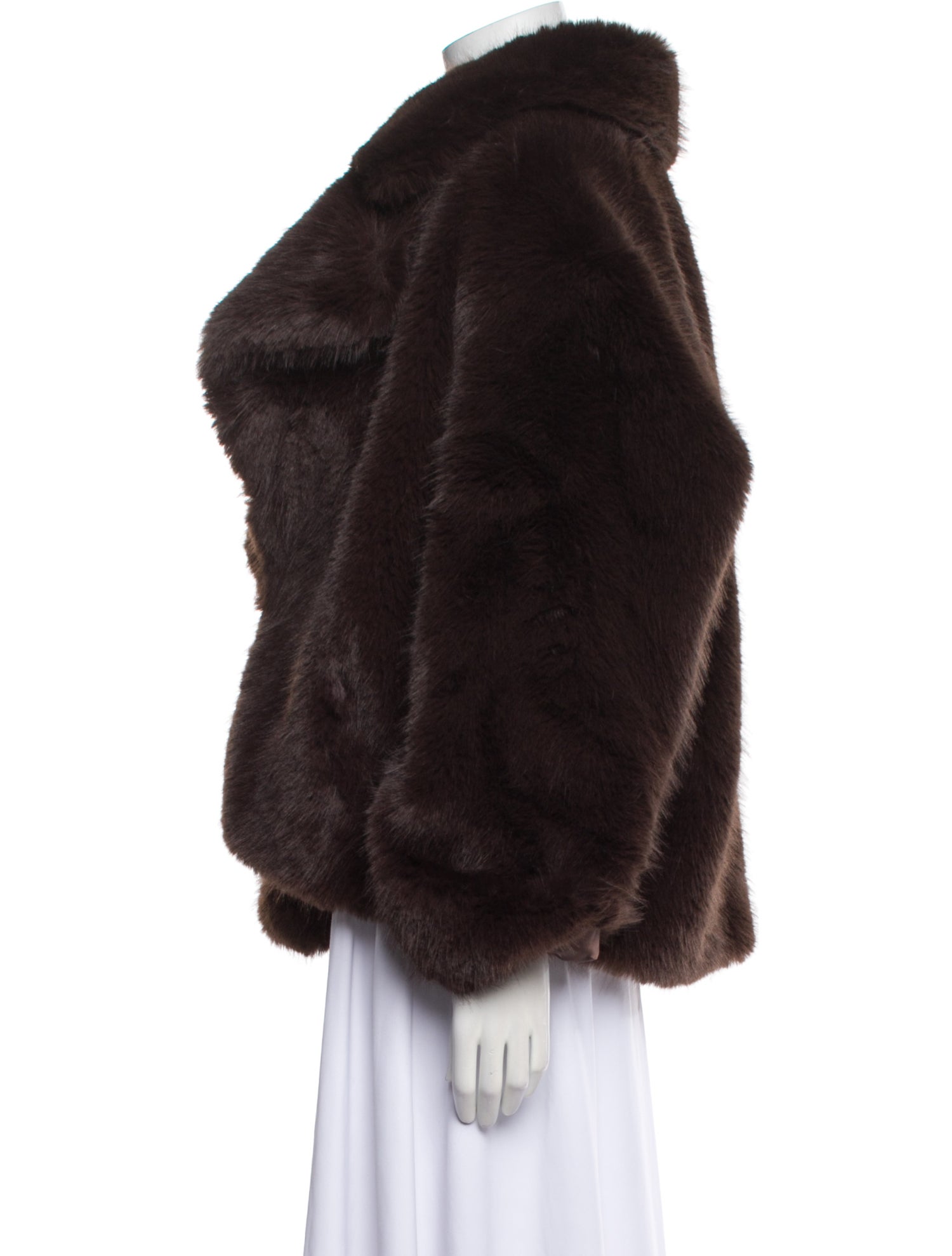 Staud Faux Fur Jacket