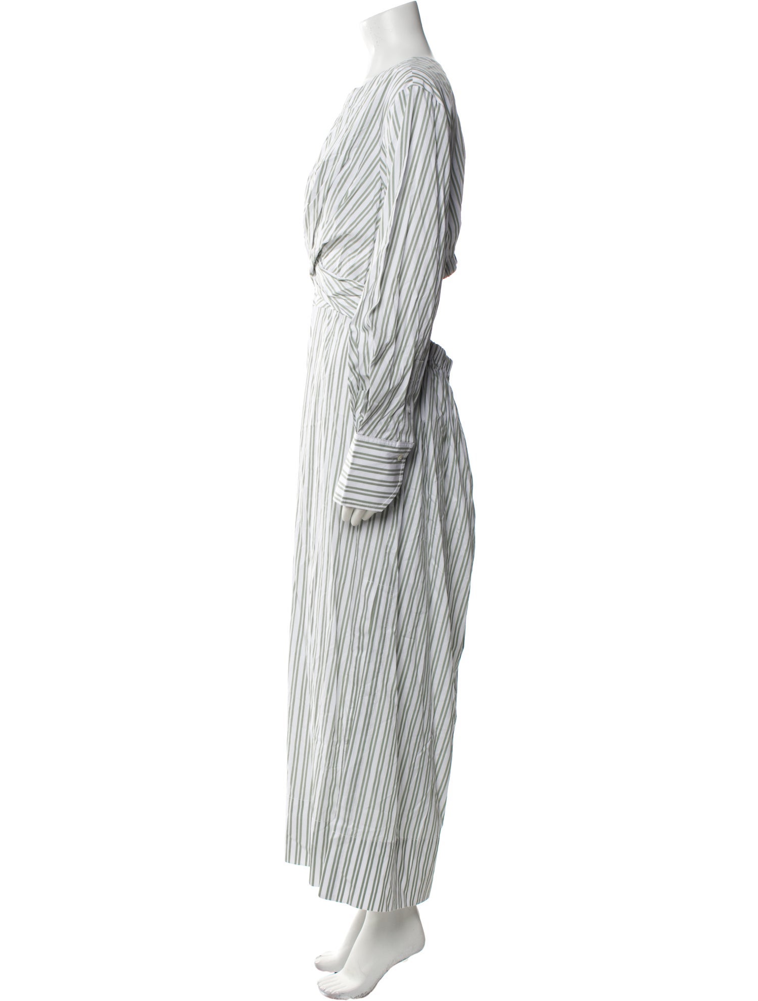 Staud Striped Long Dress w/ Tags