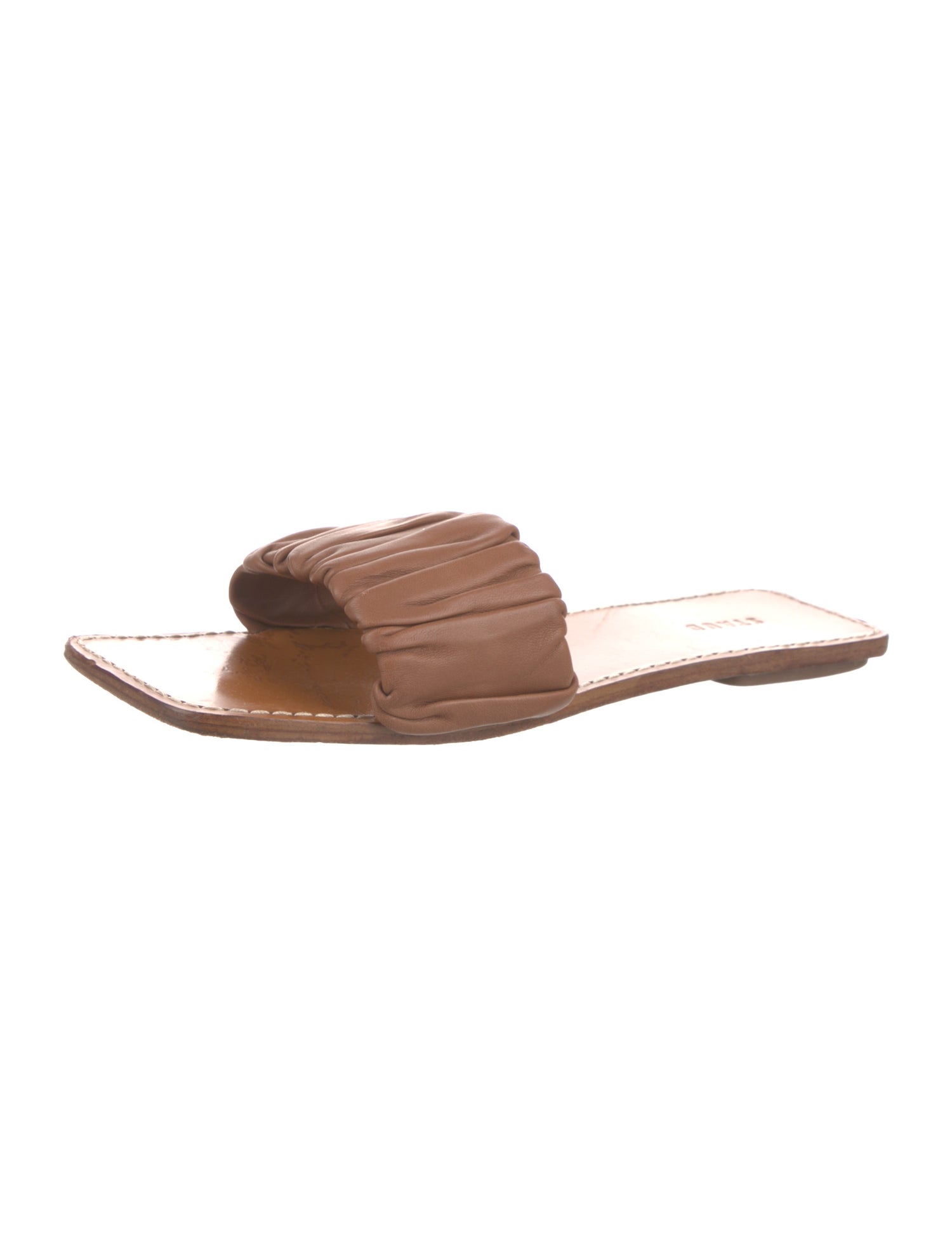 Staud Leather Slides