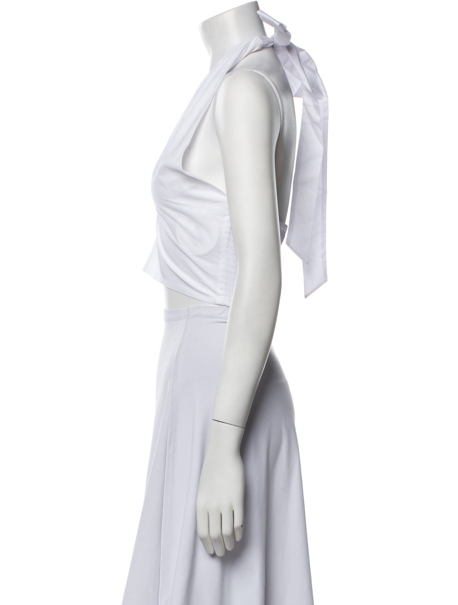 Staud Halterneck Sleeveless Crop Top w/ Tags