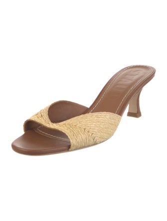 Staud Leather Slides