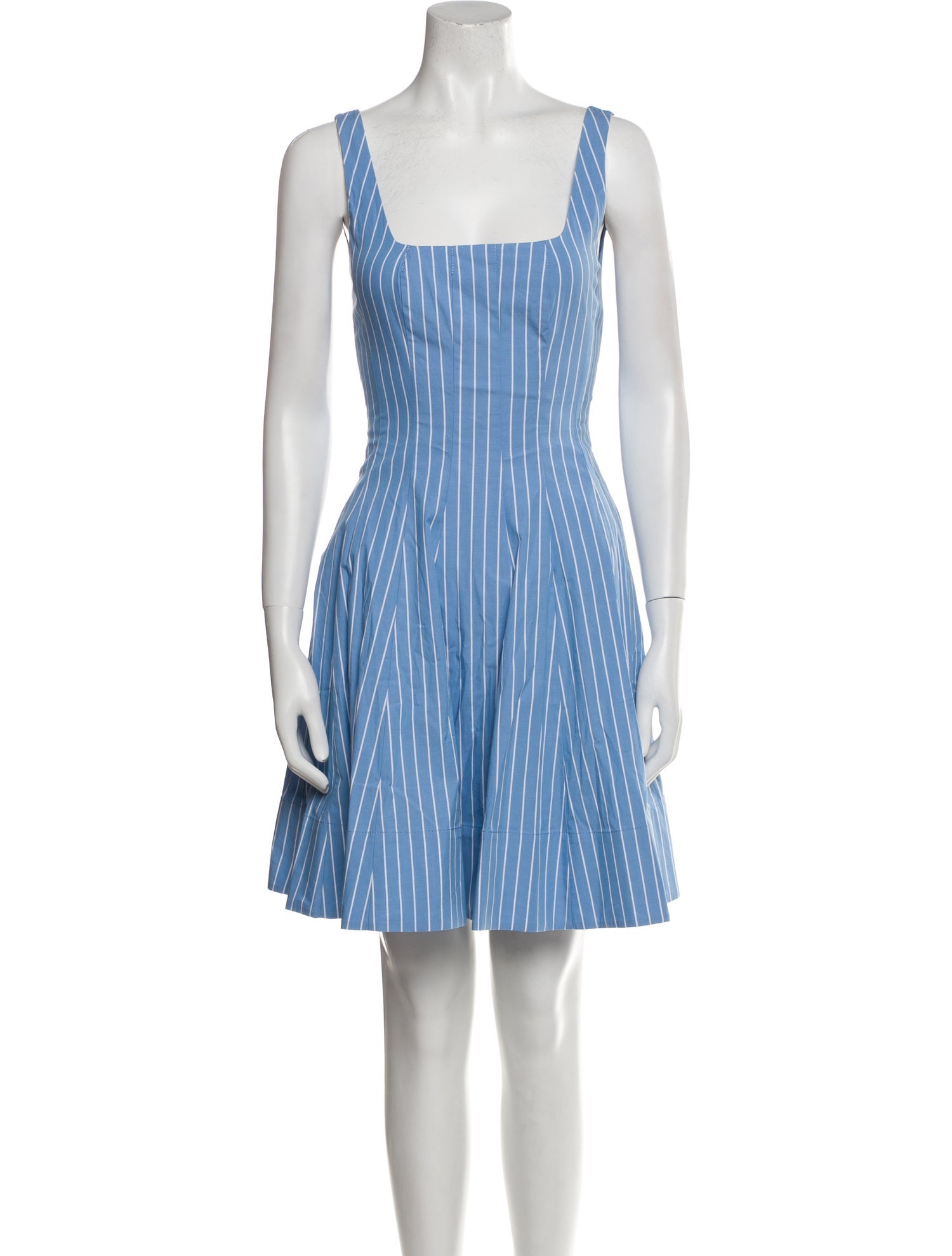 Staud Striped Mini Dress