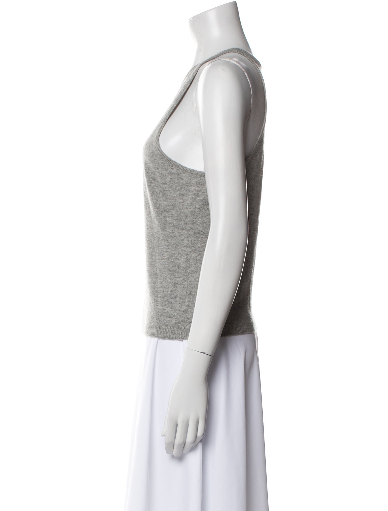 Staud Scoop Neck Sleeveless Top