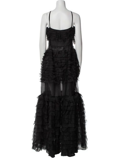 Staud Halterneck Long Dress