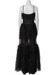 Staud Halterneck Long Dress