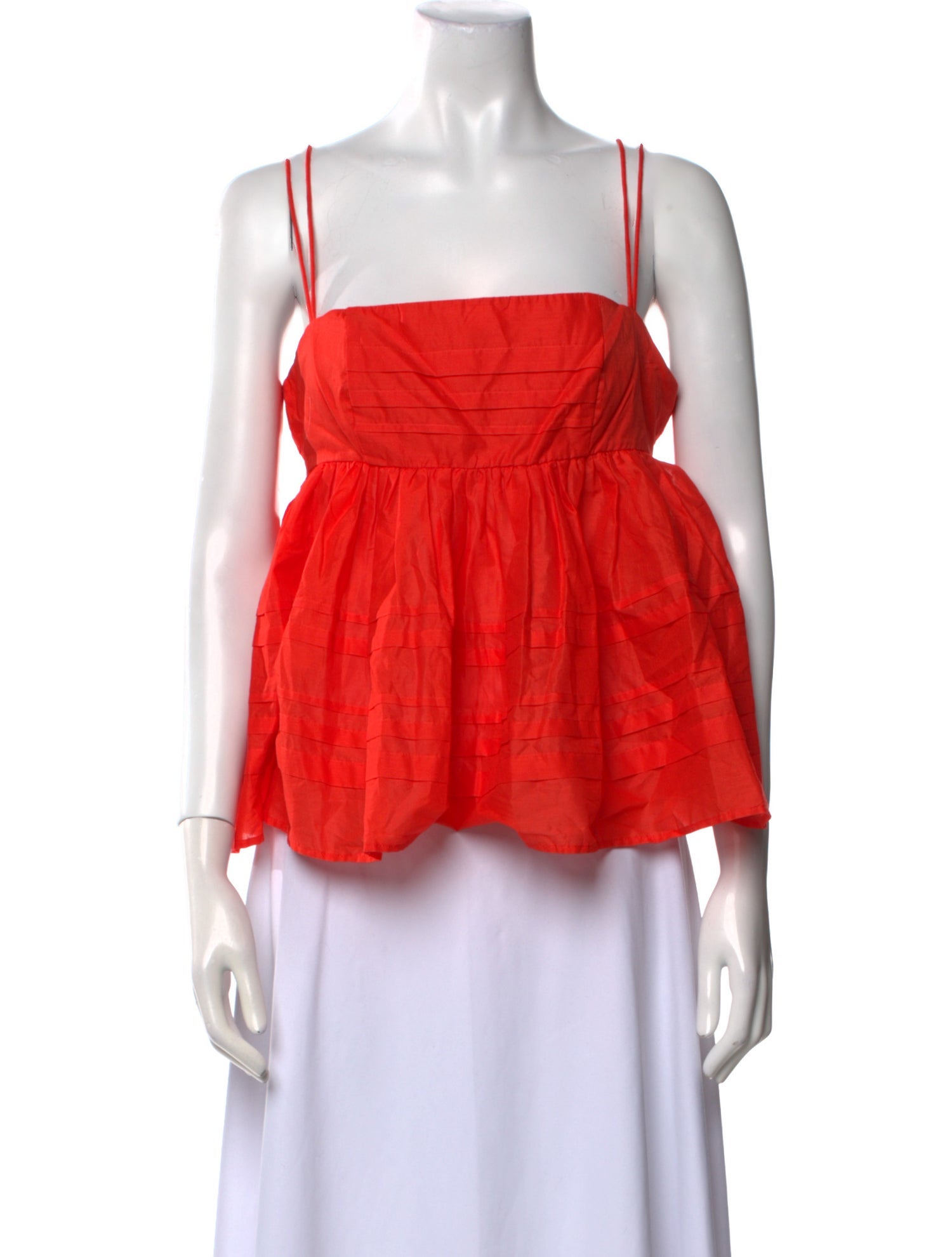 Staud Square Neckline Sleeveless Blouse w/ Tags