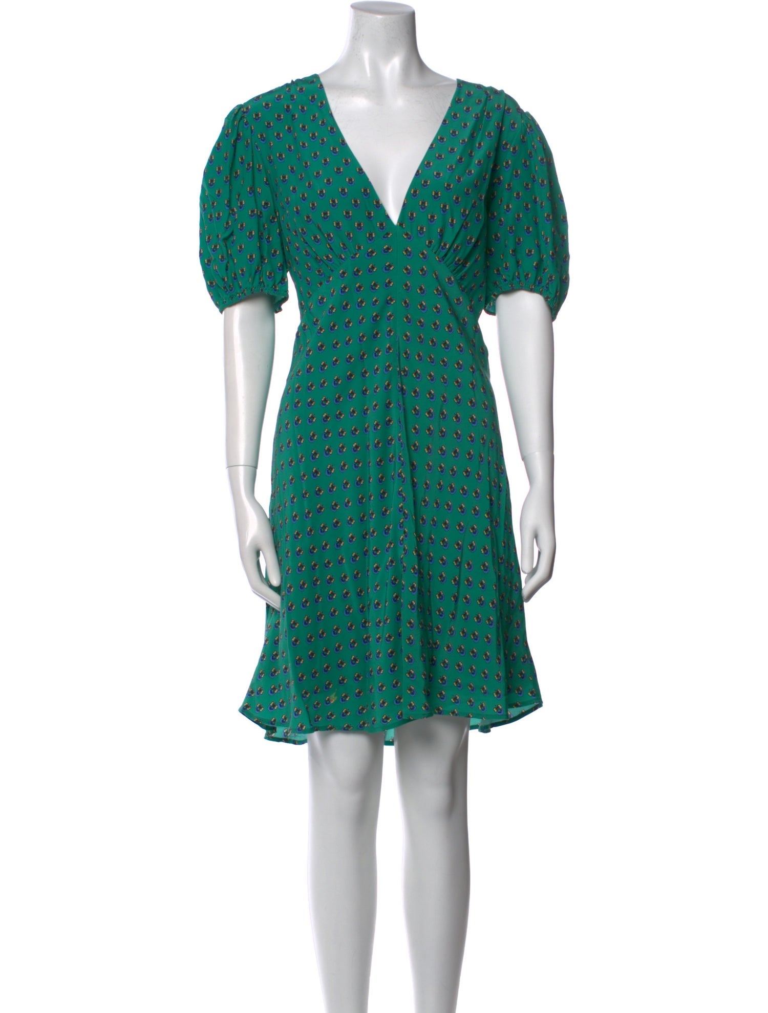 Staud Printed Knee-Length Dress