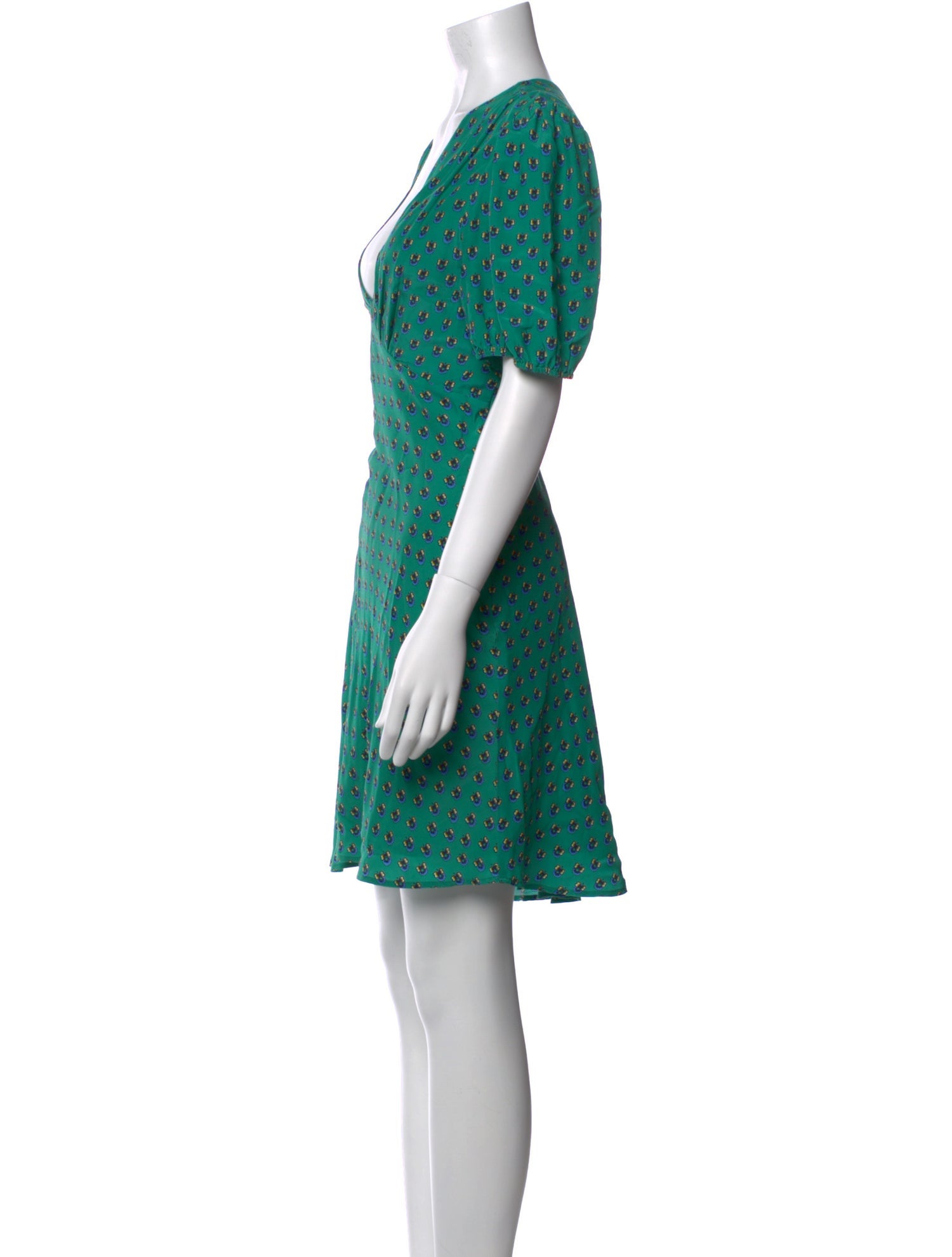 Staud Printed Knee-Length Dress