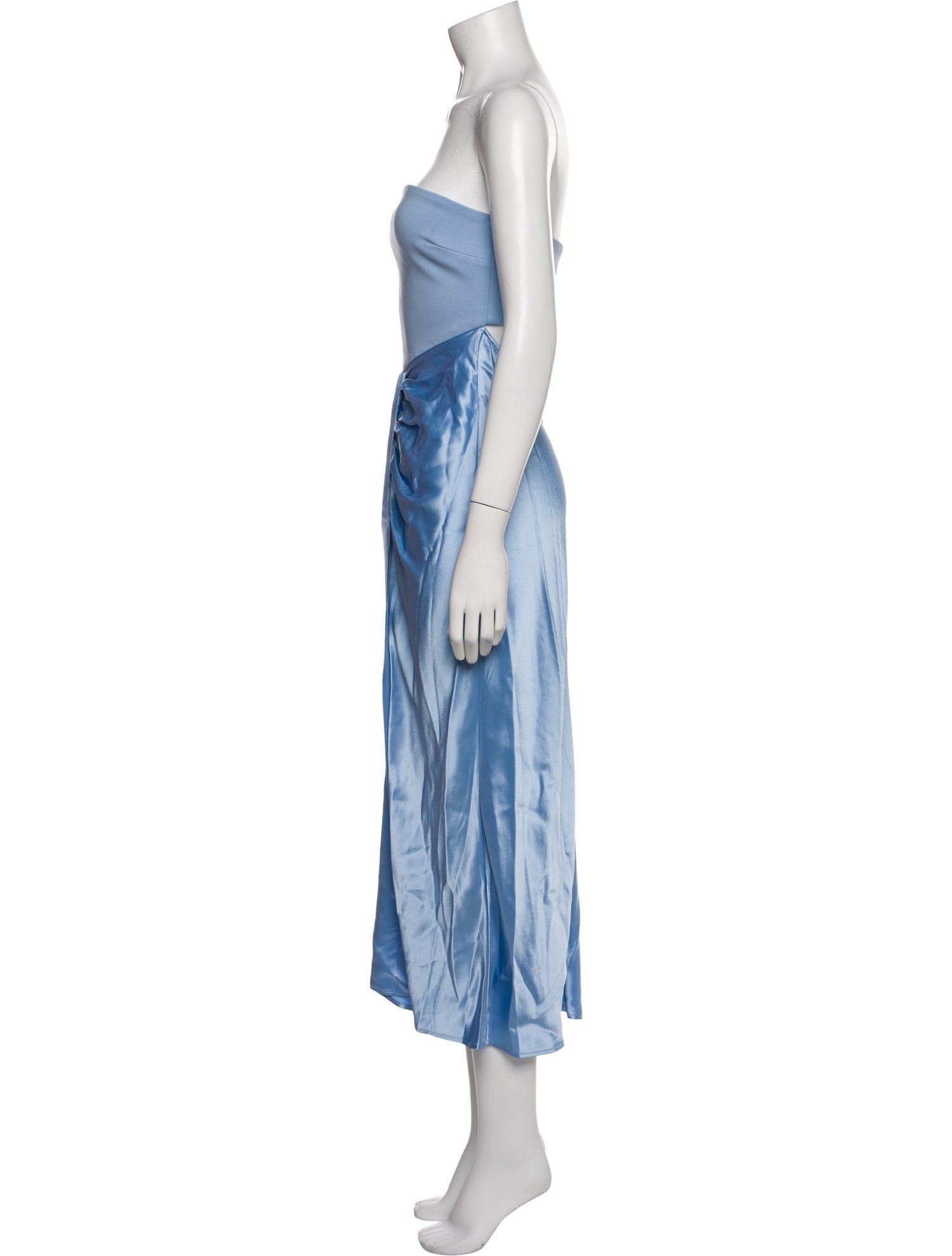 Staud Strapless Midi Length Dress w/ Tags