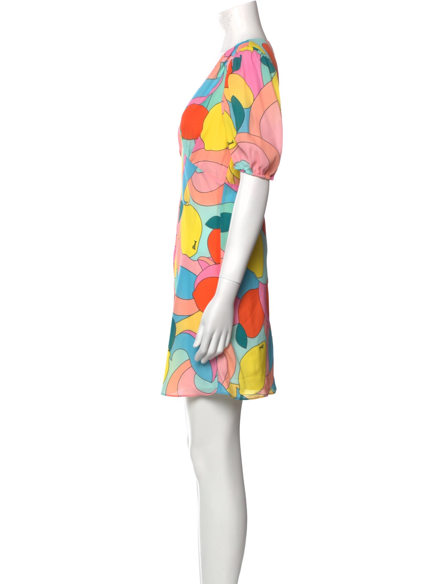 Staud Printed Mini Dress