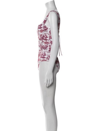 Staud Printed One-Piece