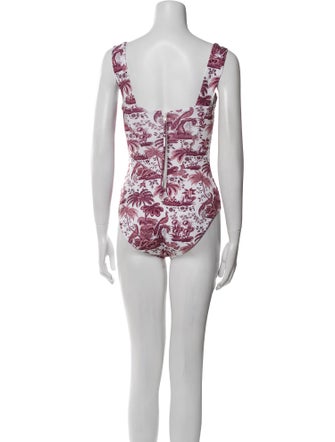 Staud Printed One-Piece