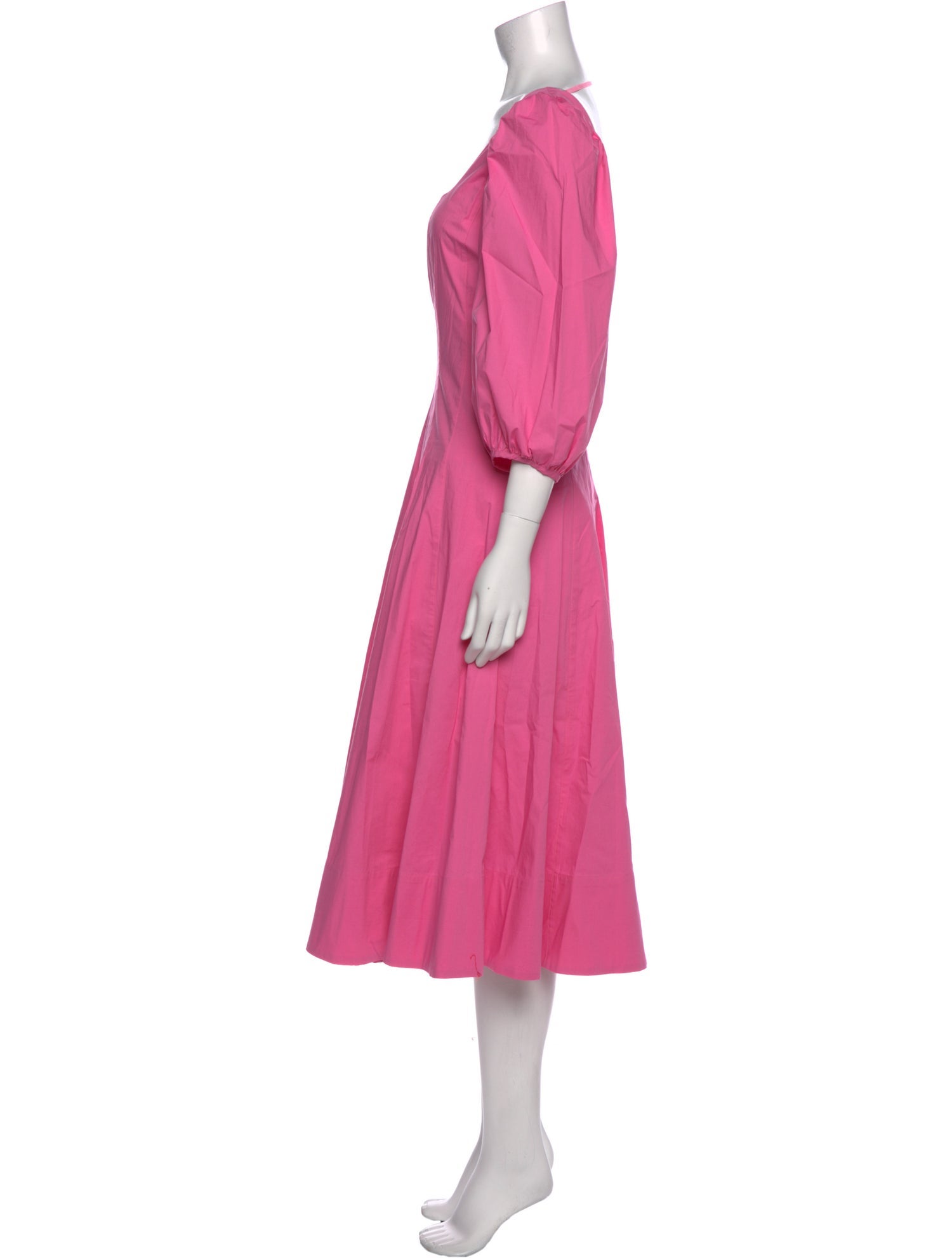 Staud Square Neckline Long Dress