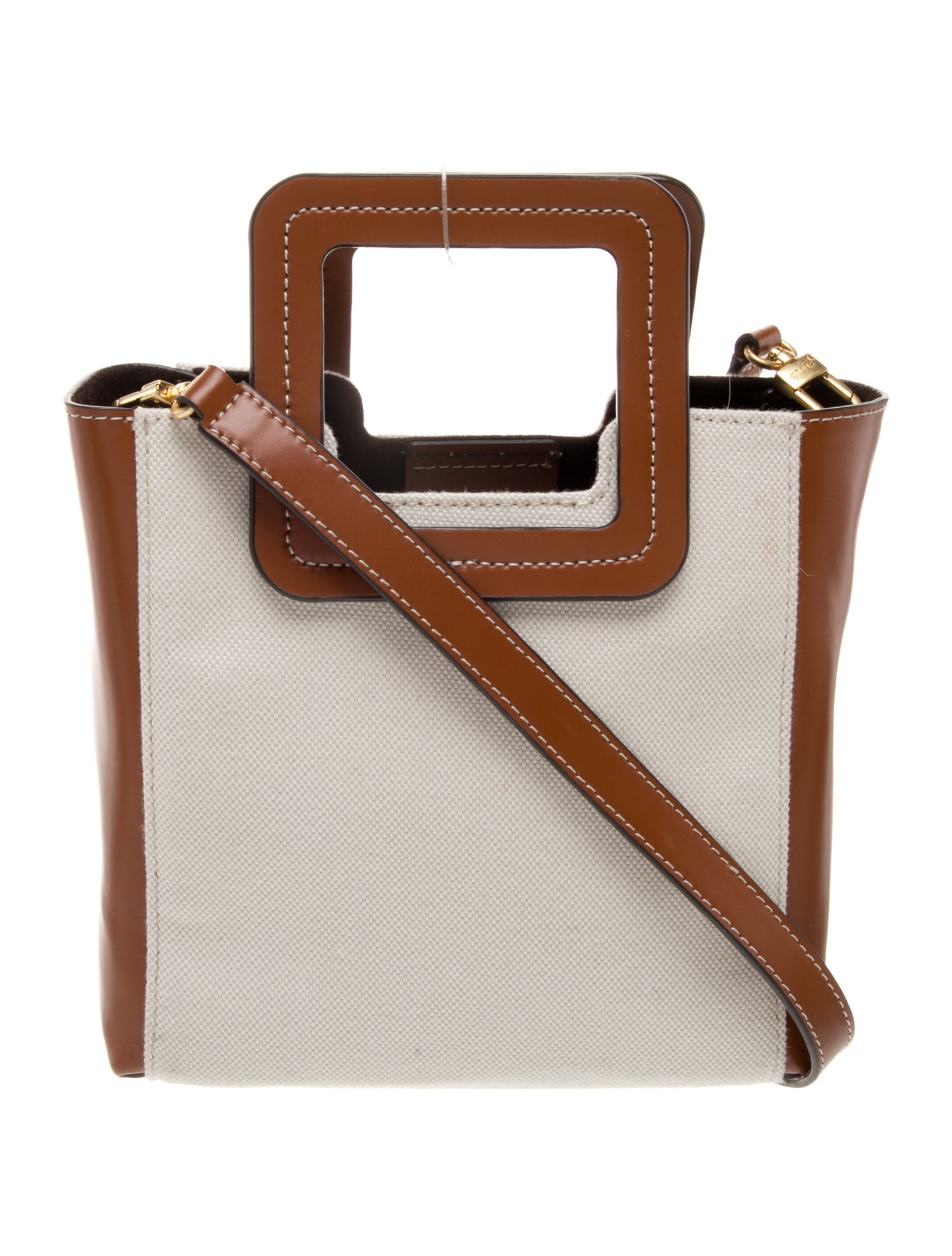 Staud Canvas Top Handle Bag