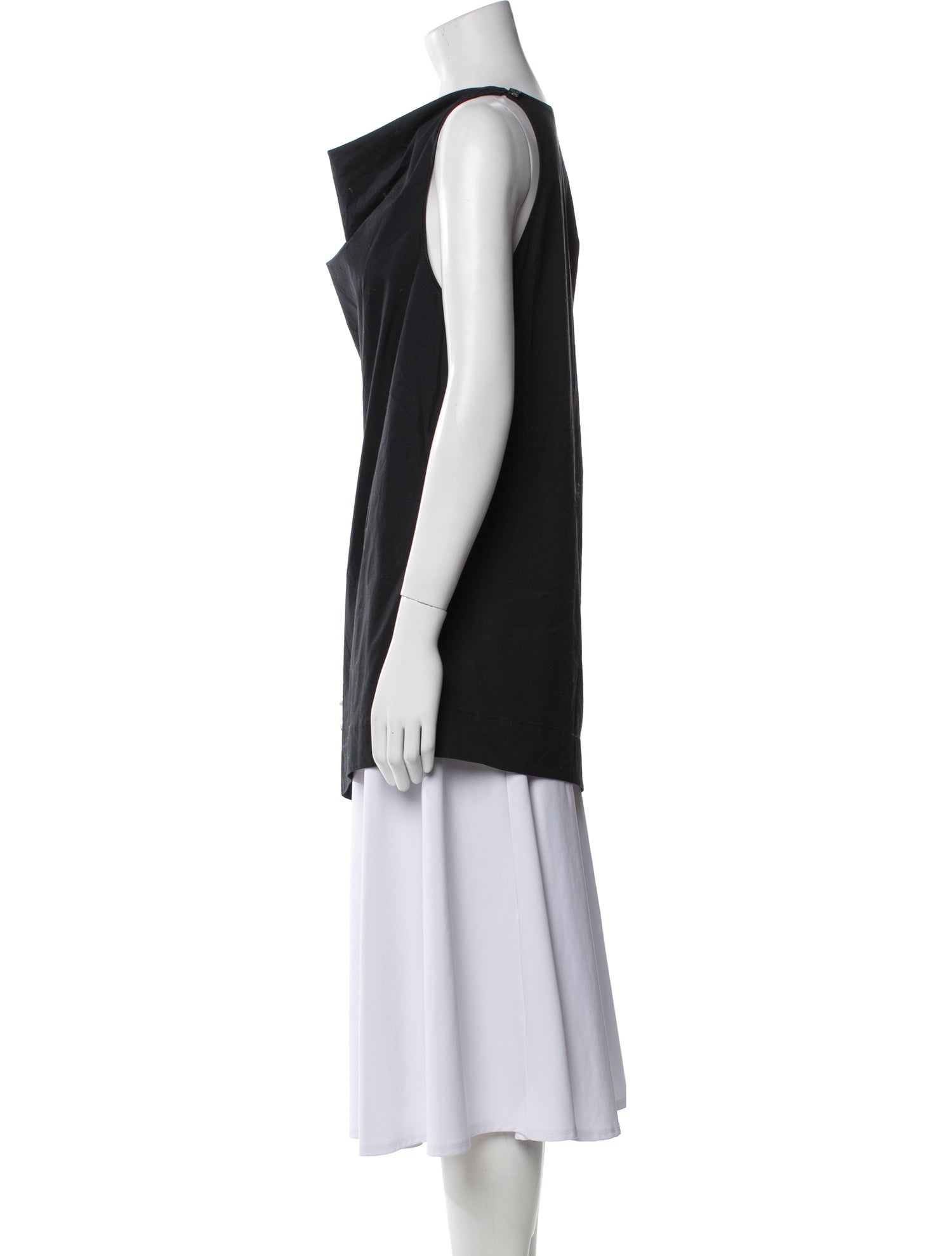 Staud Cowl Neck Sleeveless Tunic