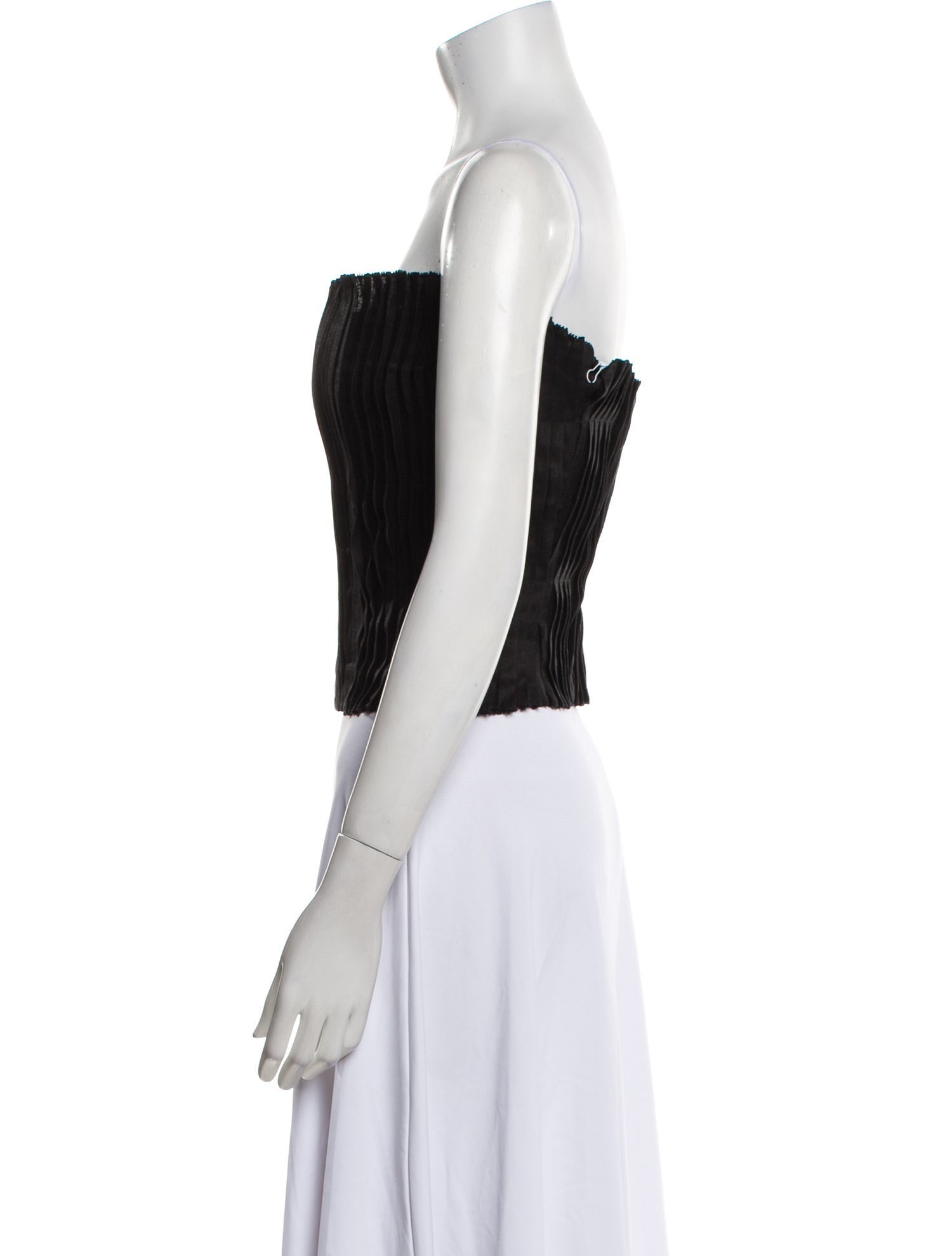 Staud Linen Strapless Crop Top w/ Tags