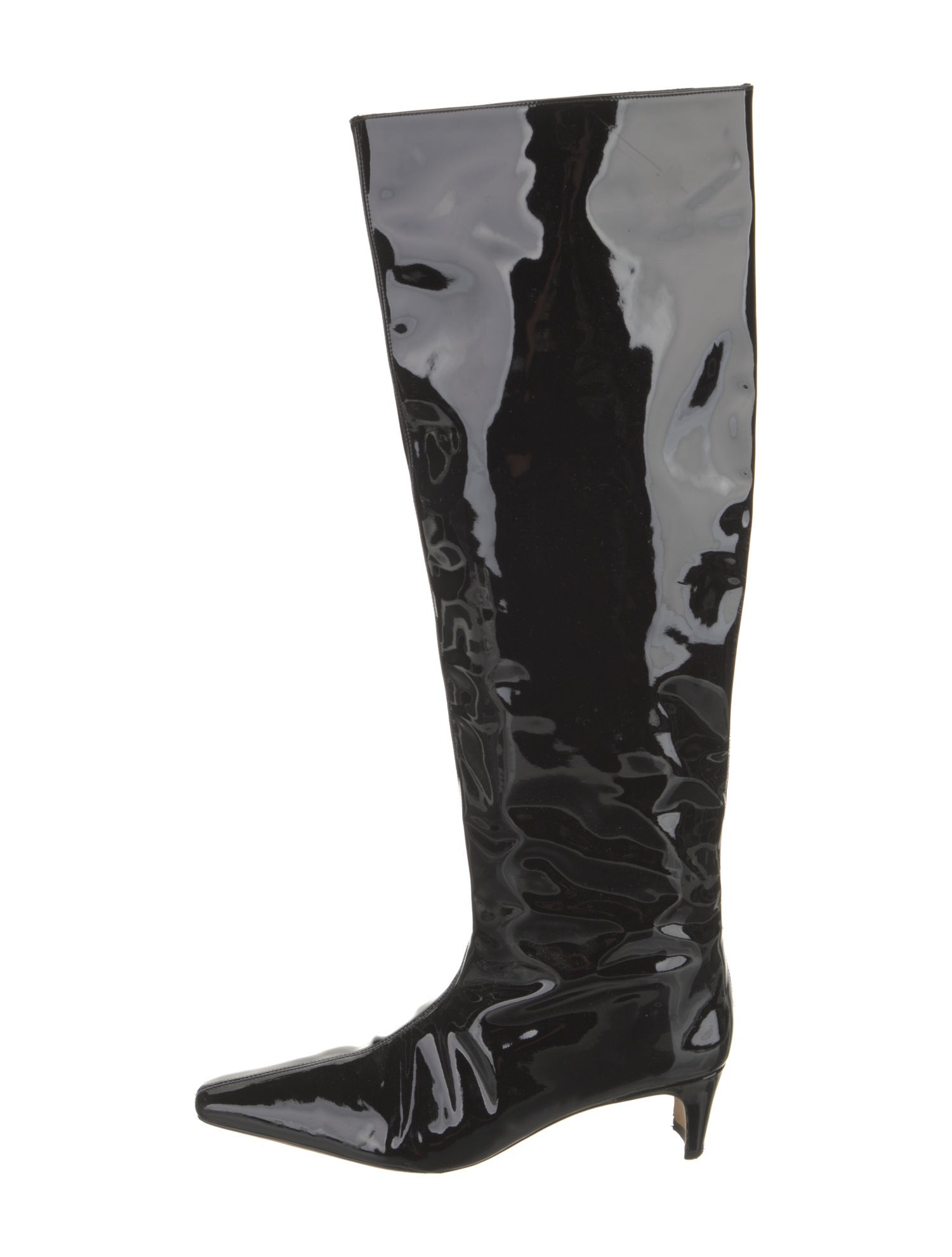Staud Patent Leather Boots