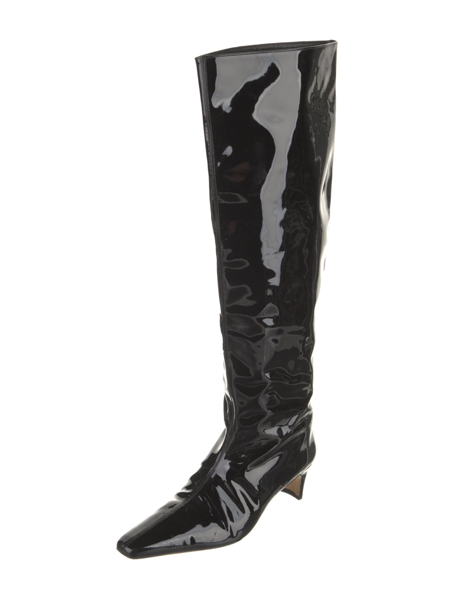 Staud Patent Leather Boots