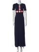 Staud Crew Neck Long Dress