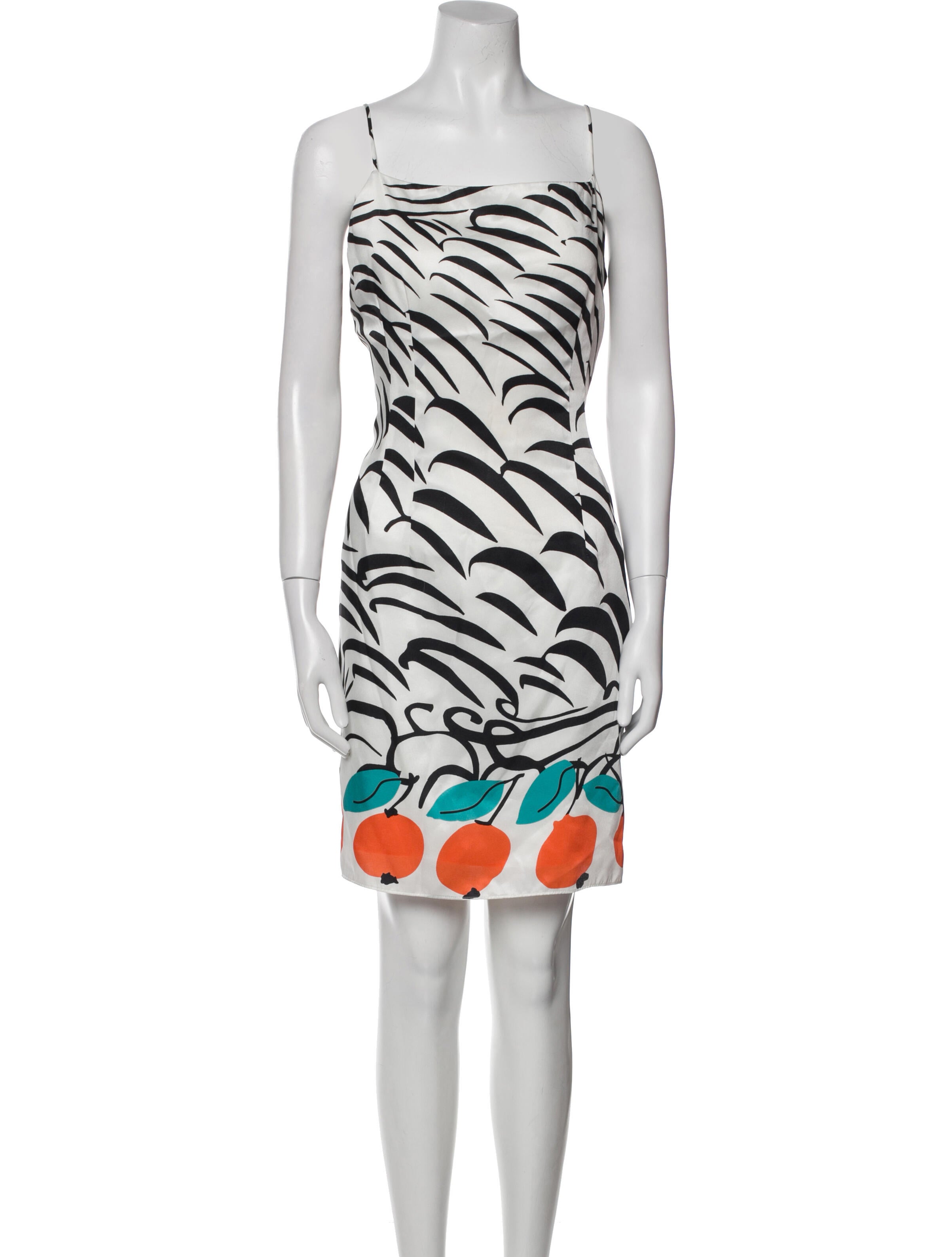 Staud Printed Mini Dress