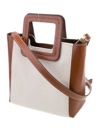 Staud Canvas Top Handle Bag