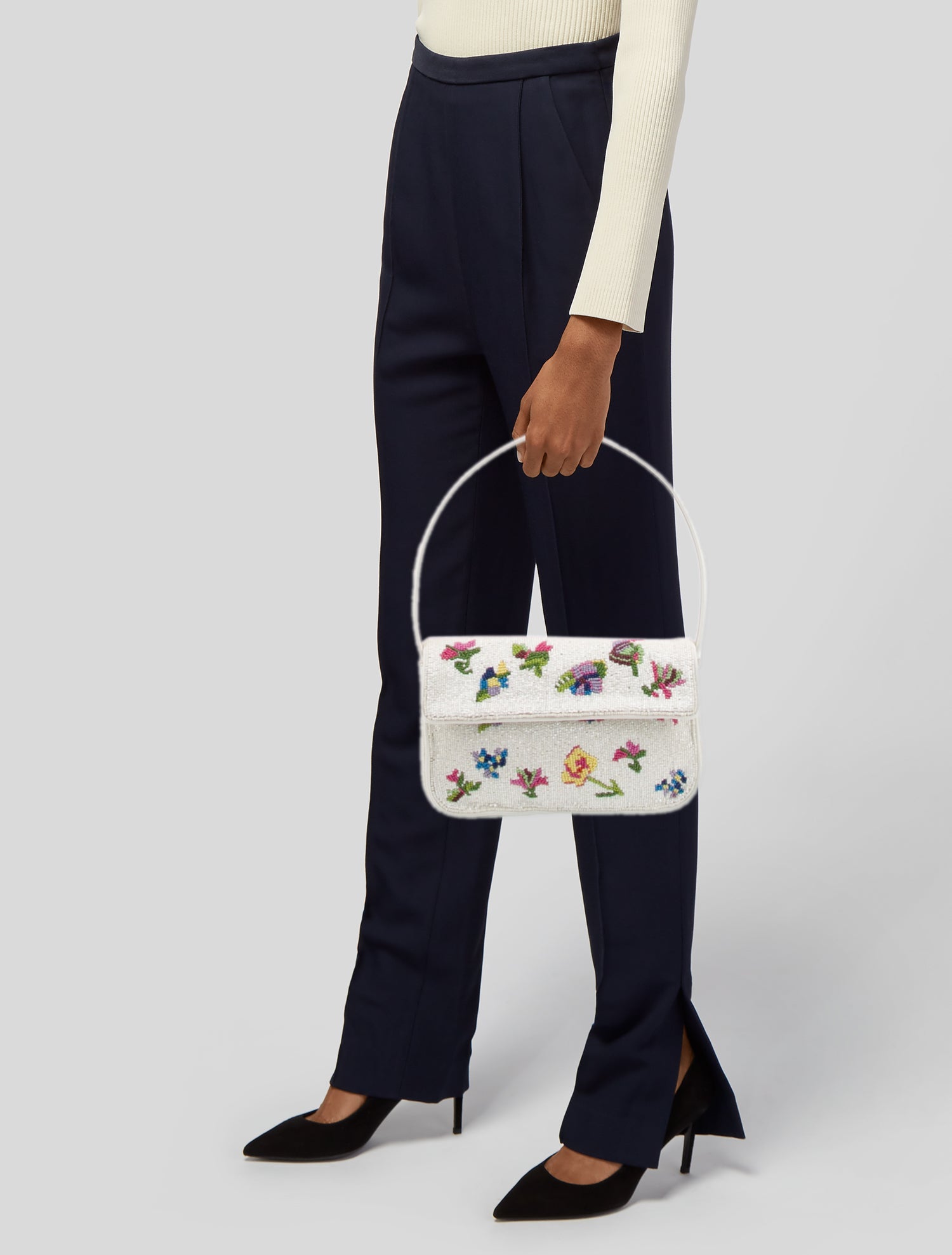 Staud Leather Shoulder Bag