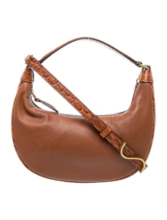 Staud Leather Top Handle Bag