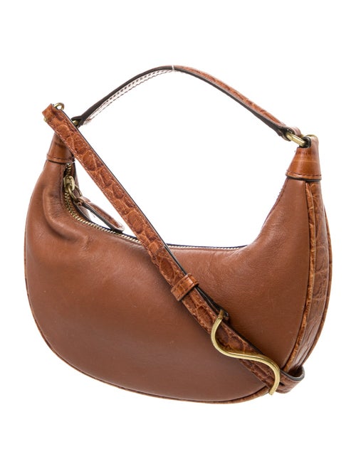 Staud Leather Top Handle Bag