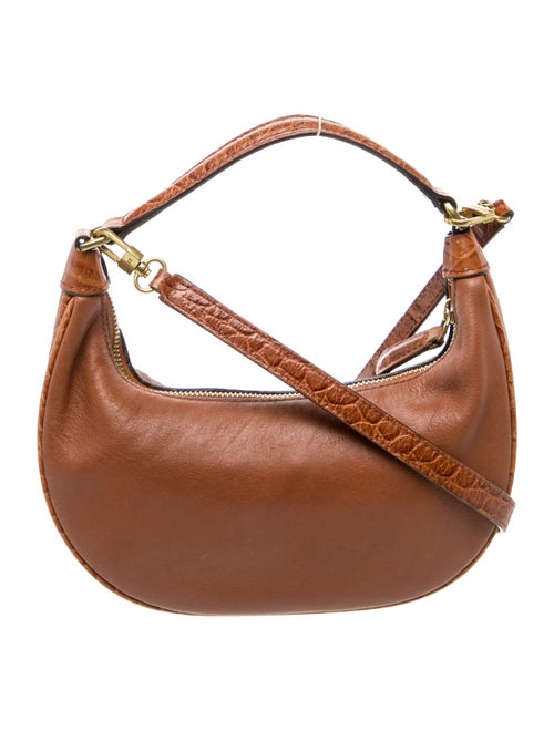 Staud Leather Top Handle Bag