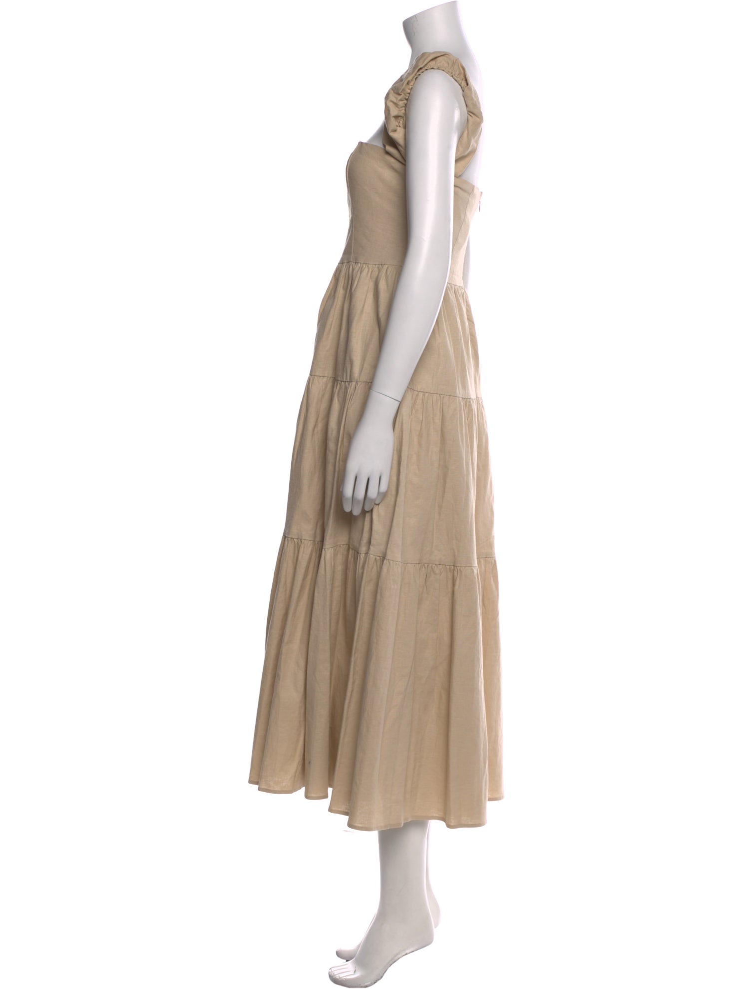 Staud Square Neckline Long Dress w/ Tags