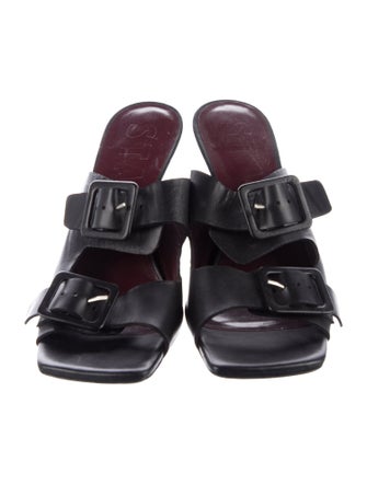 Staud Leather Slides
