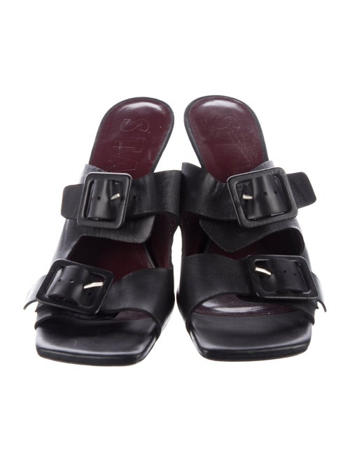 Staud Leather Slides