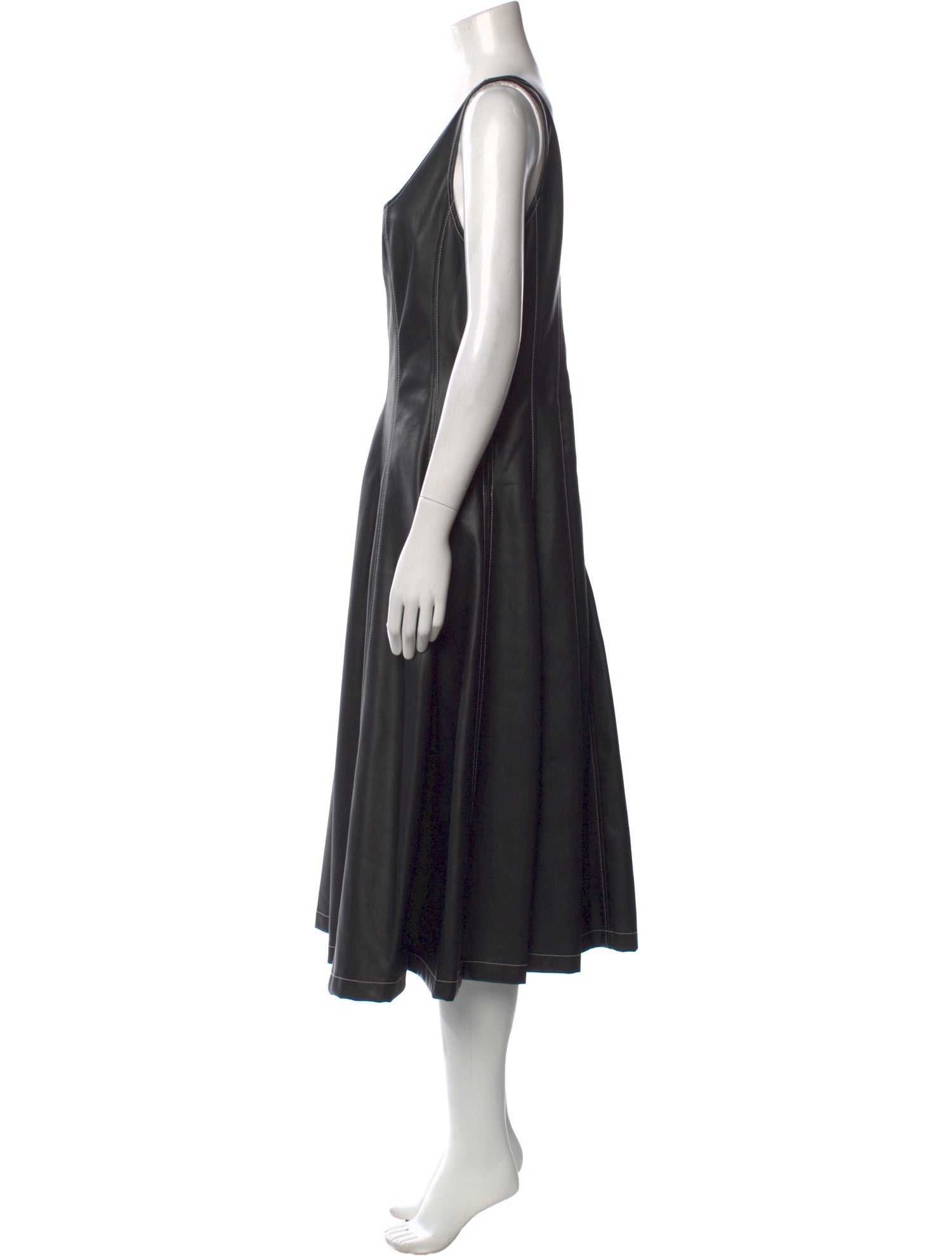 Staud Square Neckline Midi Length Dress w/ Tags
