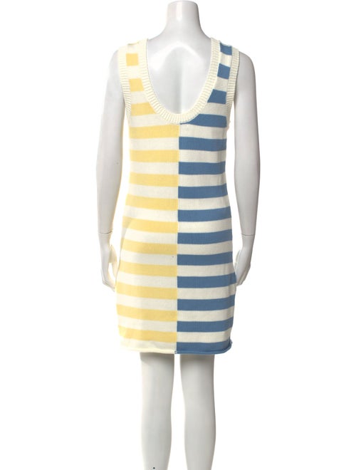 Staud Striped Mini Dress