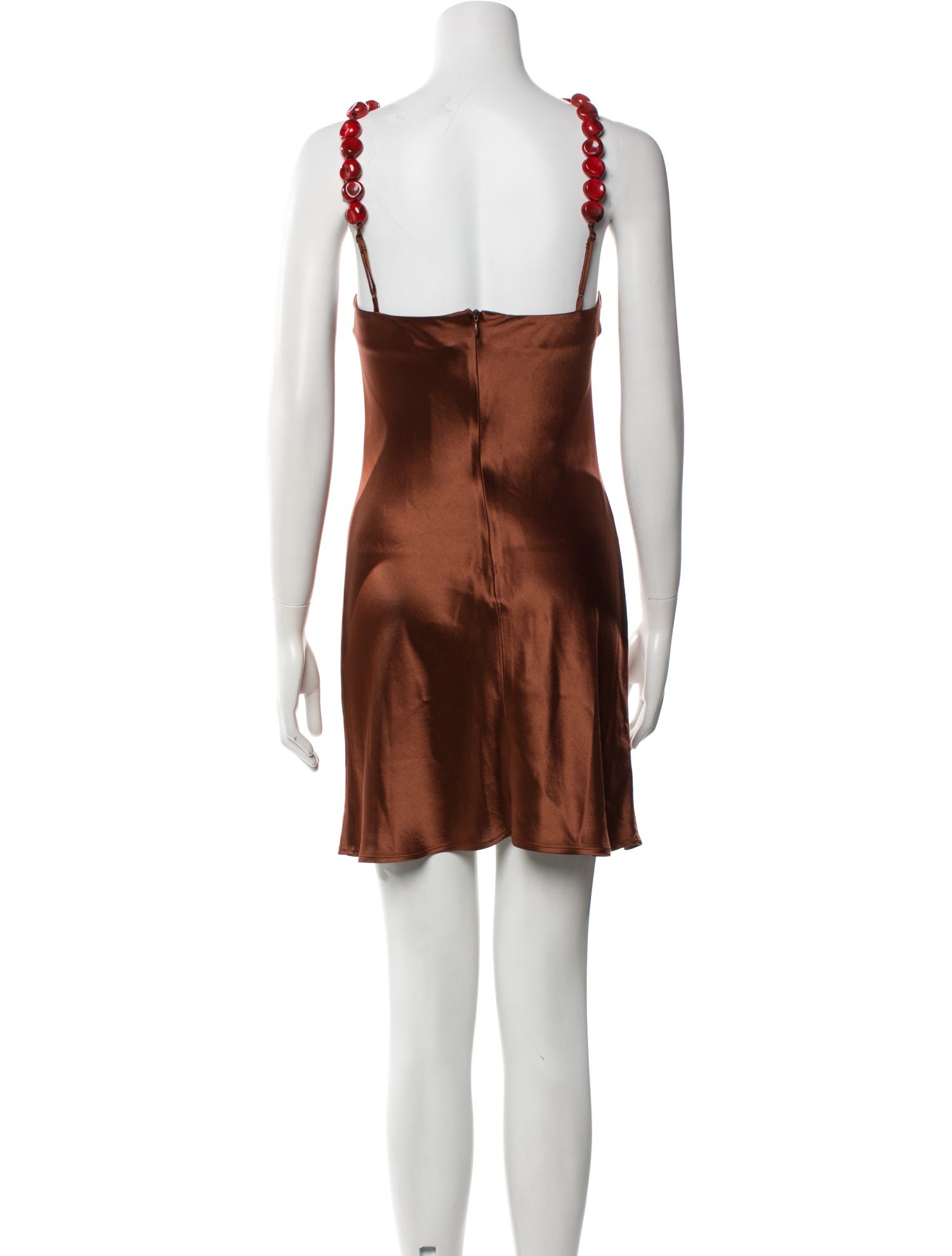 Staud Halterneck Mini Dress