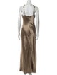 Staud Halterneck Long Dress