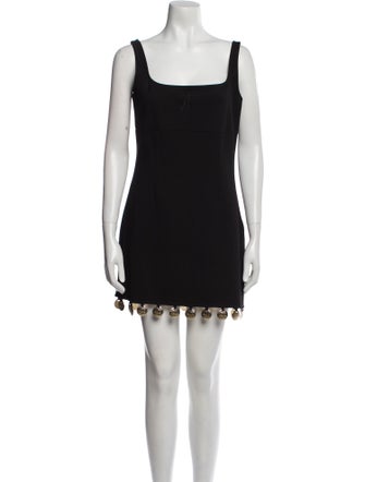Staud Square Neckline Mini Dress