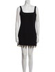 Staud Square Neckline Mini Dress