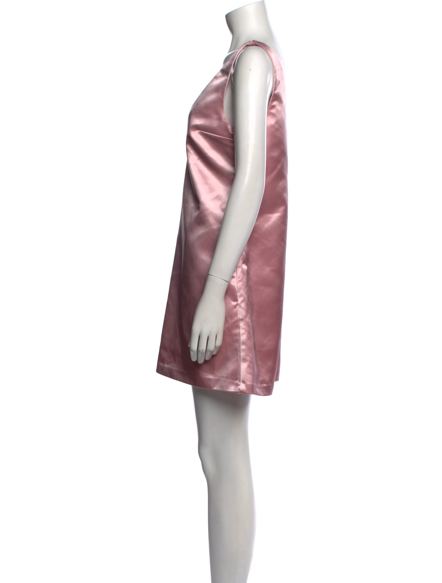 Staud V-Neck Mini Dress