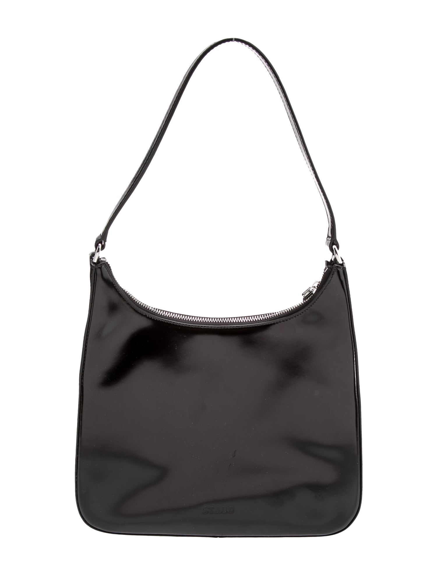 Staud Patent Leather Shoulder Bag