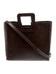 Staud Crocodile Top Handle Bag