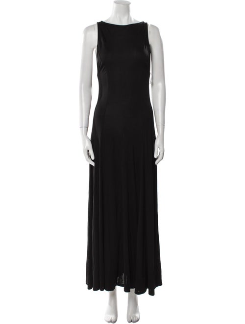 Staud Bateau Neckline Long Dress