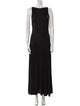 Staud Bateau Neckline Long Dress