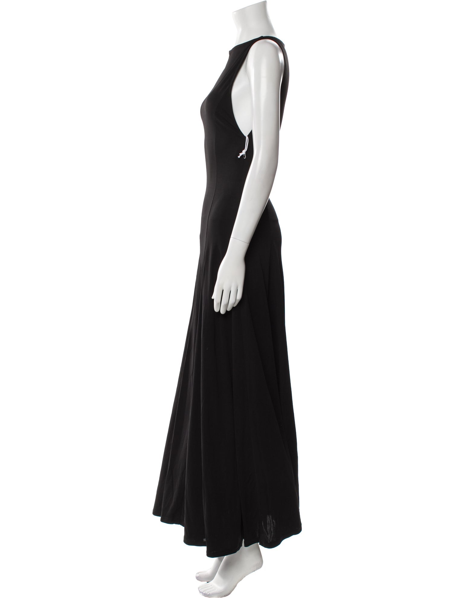 Staud Bateau Neckline Long Dress