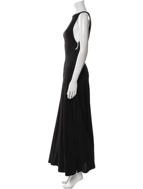 Staud Bateau Neckline Long Dress