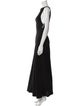 Staud Bateau Neckline Long Dress