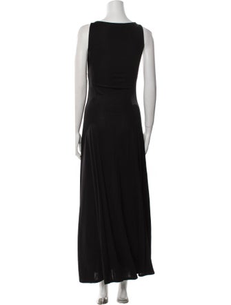 Staud Bateau Neckline Long Dress