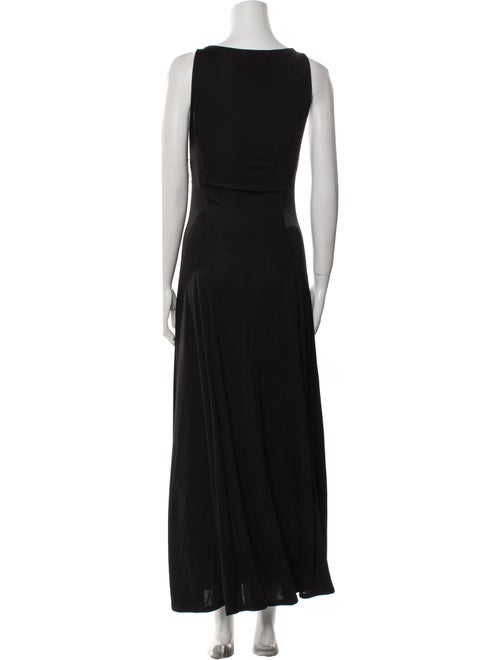 Staud Bateau Neckline Long Dress