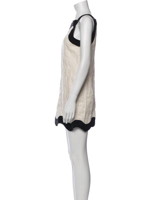 Staud Linen Mini Dress